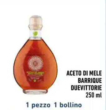 ACETO DI MELE BARRIQUE DUEVITTORIE 250 ml