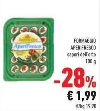 Conad FORMAGGIO APERIFRESCO sapori dell'orto 100 g offerta