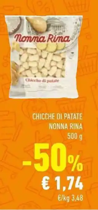 Conad CHICCHE DI PATATE NONNA RINA 500 g offerta