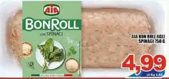 Sacoph Aia Bon Roll Agli Spinaci 750g offerta