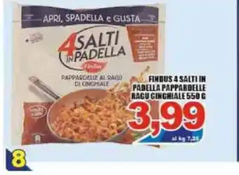 Sacoph Findus 4 Salti in Padella 550g offerta
