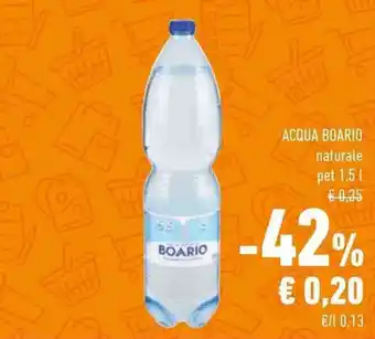 ACQUA BOARIO naturale pet 1,5 l