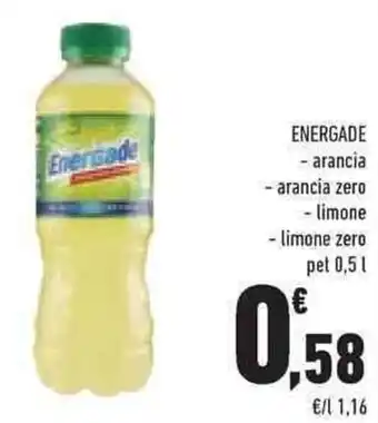 Conad ENERGADE pet 0,5 l offerta