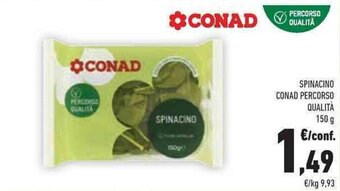 SPINACINO CONAD PERCORSO QUALITÀ 150 g