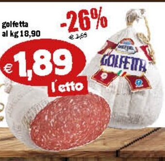 Il Castoro Supermercati golfetta offerta
