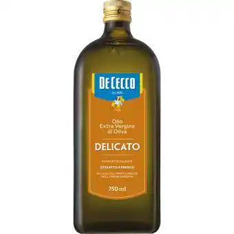 Ipercoop Olio extra vergine di oliva delicato de cecco offerta