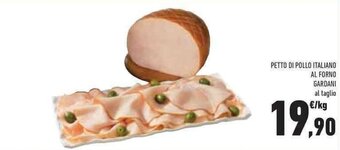Conad PETTO DI POLLO ITALIANO AL FORNO GARDANI offerta