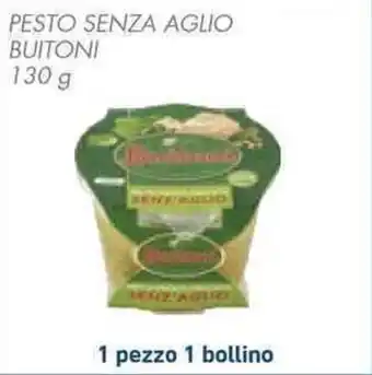 Conad PESTO SENZA AGLIO BUITONI 130 g offerta