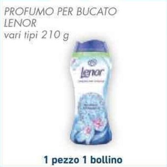 Conad PROFUMO PER BUCATO LENOR vari tipi 210 g offerta