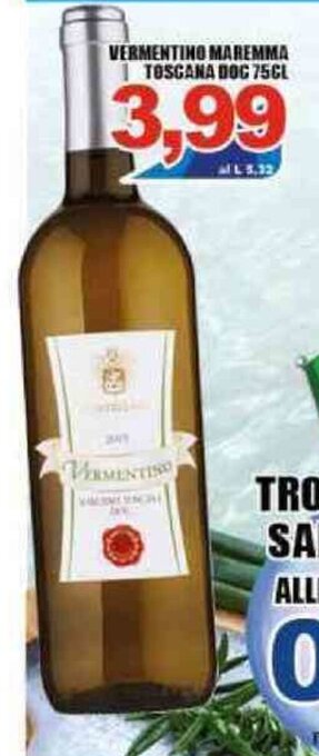 Vermentino Maremma Toscana Dog 75cl