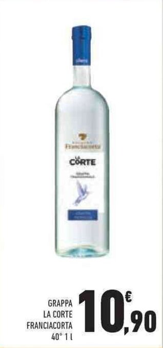 Conad GRAPPA LA CORTE FRANCIACORTA 40° 1 l offerta