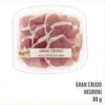 Conad GRAN CRUDO NEGRONI 80 g offerta