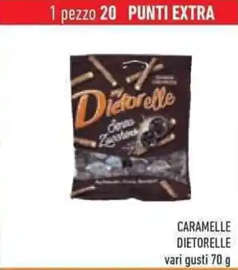 Conad CARAMELLE DIETORELLE vari gusti 70 g offerta