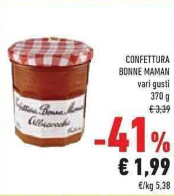 Conad CONFETTURA BONNE MAMAN vari gusti 370 g offerta