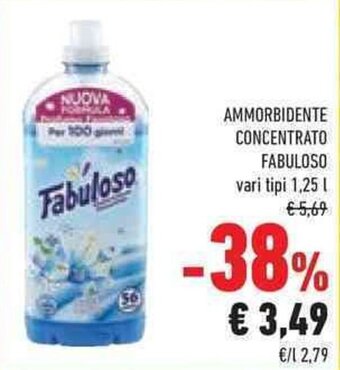 Conad AMMORBIDENTE CONCENTRATO FABULOSO vari tipi 1,25 l offerta