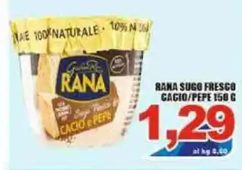 Rana Sugo Fressco Cacio/Pepe 150g