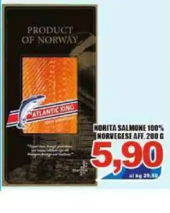 Sacoph Norita Salmone 100% Norvegese Aff. 200g offerta