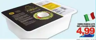 Sacoph Zabina Francia Latte 100% Italiano 4x200g offerta