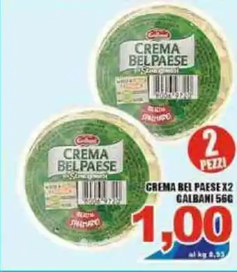 Sacoph Galbani Crema Bel Paese x 2 56g offerta