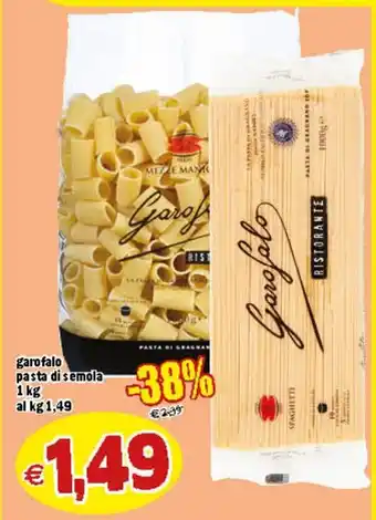 Il Castoro Supermercati garofalo pasta di semola 1 kg offerta