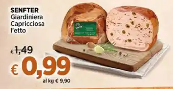 Crai SENFTER Giardiniera Capricciosa l'etto offerta