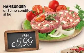 Crai HAMBURGER di Suino condito offerta