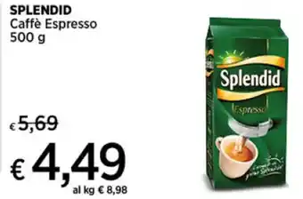 Crai SPLENDID Caffè Espresso 500 g offerta