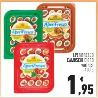 Conad APERIFRESCO CAMOSCIO D'ORO vari tipi 100g offerta