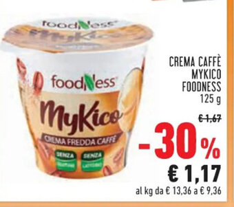 Conad CREMA CAFFÈ MYKICO FOODNESS 125 g offerta