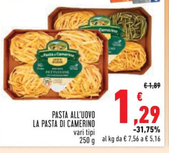 Conad PASTA ALL'UOVO LA PASTA DI CAMERINO 250 g offerta