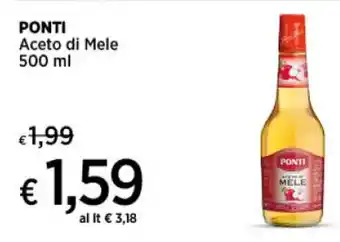 Crai PONTI Aceto di Mele 500 ml offerta
