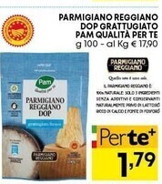 Pam Pam parmigiano reggiano dop grattugiato offerta