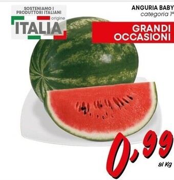 Pam Anguria baby offerta
