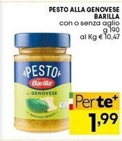 Pam Barilla pesto alla genovese offerta