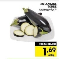 Pam Melanzane tonde offerta