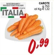 Pam Carote offerta