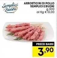 Pam Semplici e buoni arrosticini di pollo offerta