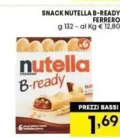 Pam Ferrero snack nutella b-ready offerta