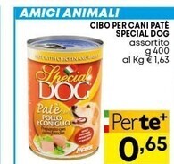 Pam Special dog cibo per cani pate offerta