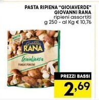 Pam Giovanni rana pasta ripiena gioiaverde offerta