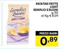 Pam Semplici e buoni patatine fritte light offerta