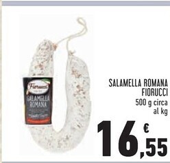 Conad City Fiorucci salamella romana offerta