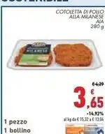Conad City Aia cotoletta di pollo alla milanese offerta
