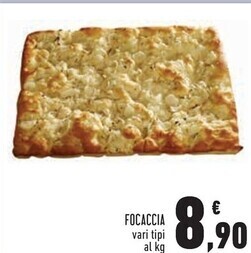Conad Superstore Focaccia offerta
