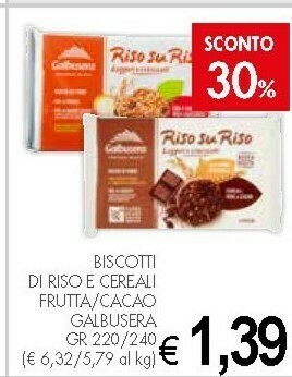 Crai Galbusera Crackers offerta