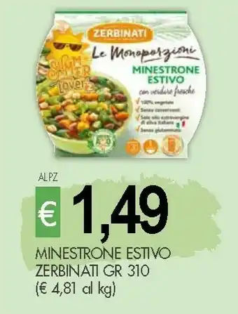 Crai Zerbinati Minestrone Estivo offerta