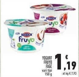 Conad Superstore Fage yogurt fruyo offerta