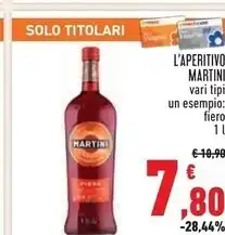 Conad Martini l' aperitivo offerta