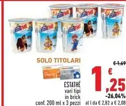 Conad Nestlè estathe offerta