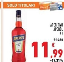 Conad Aperol aperitivo offerta